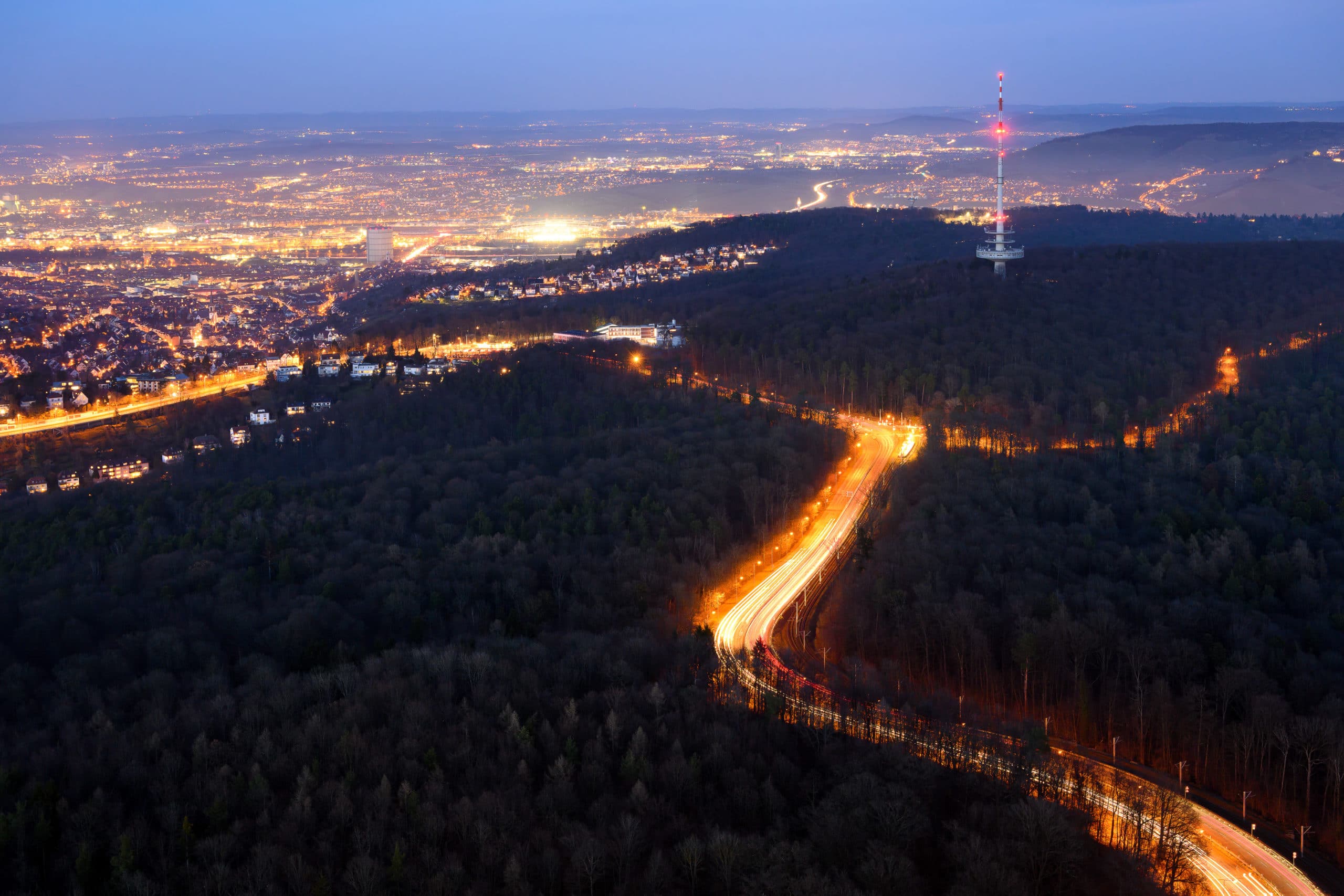 Stuttgart Von Oben Moritz Fahse Photography